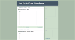 Desktop Screenshot of fastcollegedegree.blogspot.com