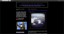 Desktop Screenshot of historiasenremenor.blogspot.com