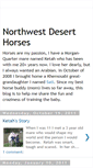 Mobile Screenshot of northwestdeserthorse.blogspot.com