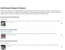 Tablet Screenshot of northwestdeserthorse.blogspot.com