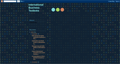 Desktop Screenshot of international-business-textbooks.blogspot.com