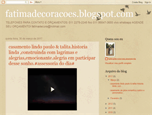 Tablet Screenshot of fatimadecoracoes.blogspot.com