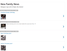 Tablet Screenshot of nessfamilynews.blogspot.com