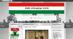Desktop Screenshot of freehungarianvoice.blogspot.com