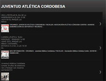 Tablet Screenshot of juventudatleticacordobesa.blogspot.com