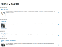 Tablet Screenshot of jovenesymalditos.blogspot.com