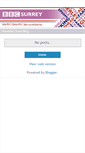 Mobile Screenshot of bbcsurreybreakfastblog.blogspot.com