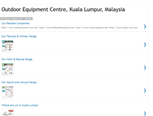 Tablet Screenshot of outdoorequipmentmalaysia.blogspot.com