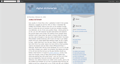 Desktop Screenshot of digital-dictionaries.blogspot.com