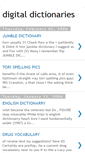 Mobile Screenshot of digital-dictionaries.blogspot.com