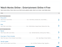 Tablet Screenshot of entertainmentonline4free.blogspot.com