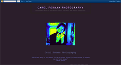 Desktop Screenshot of carolformanphotography.blogspot.com