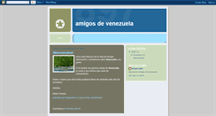 Desktop Screenshot of amigosdevenezuela-europa.blogspot.com