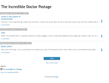 Tablet Screenshot of doctorpostage.blogspot.com