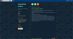 Desktop Screenshot of despedidassoltera.blogspot.com