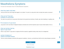 Tablet Screenshot of mesotheliomasymptomsy.blogspot.com