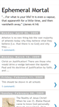 Mobile Screenshot of ephemeralmortal.blogspot.com