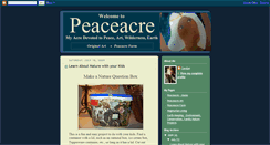 Desktop Screenshot of peaceacre-earthkeeping.blogspot.com