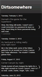 Mobile Screenshot of dirtsomewhere.blogspot.com