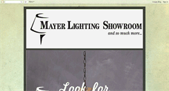 Desktop Screenshot of mayerlightingshowroom.blogspot.com