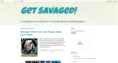 Desktop Screenshot of getsavaged.blogspot.com