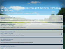 Tablet Screenshot of businessparadigms.blogspot.com