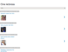 Tablet Screenshot of cineactresss.blogspot.com