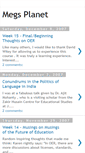 Mobile Screenshot of megsplanet.blogspot.com