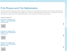 Tablet Screenshot of fscphysicsofpk.blogspot.com