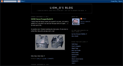 Desktop Screenshot of lionos.blogspot.com