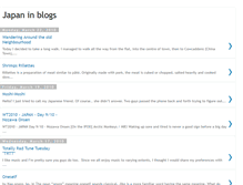 Tablet Screenshot of japaninblogs.blogspot.com