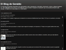 Tablet Screenshot of g3raldo.blogspot.com