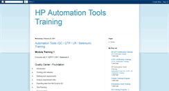 Desktop Screenshot of hpautomationtoolsfoundation.blogspot.com