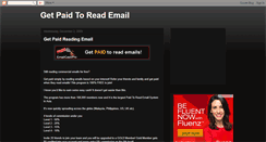 Desktop Screenshot of getpaid-2-reademail.blogspot.com