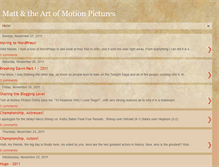 Tablet Screenshot of mattsfilmreviews.blogspot.com