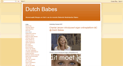 Desktop Screenshot of dutchbabe.blogspot.com