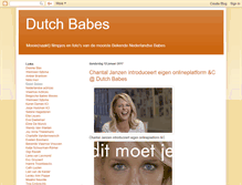 Tablet Screenshot of dutchbabe.blogspot.com