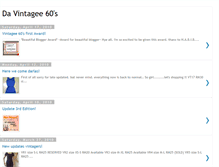 Tablet Screenshot of davintagee60s.blogspot.com