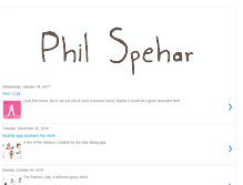 Tablet Screenshot of philspehar.blogspot.com