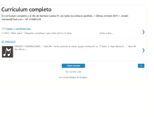 Tablet Screenshot of curriculummarianolozano-p.blogspot.com