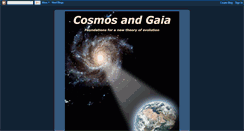 Desktop Screenshot of cosmosandgaia.blogspot.com