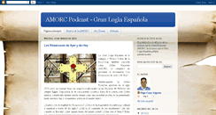 Desktop Screenshot of amorcpodcast.blogspot.com