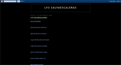 Desktop Screenshot of lv3-salvaescaleras.blogspot.com