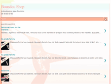 Tablet Screenshot of boundoushop.blogspot.com