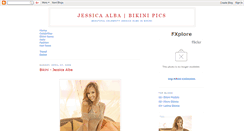 Desktop Screenshot of bikini-jessica-alba.blogspot.com