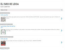 Tablet Screenshot of elfarodeleioa.blogspot.com