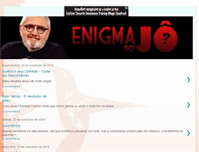 Tablet Screenshot of enigmadojo.blogspot.com