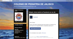 Desktop Screenshot of colegiodepediatrascapitulovallarta.blogspot.com