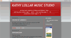 Desktop Screenshot of kathylollarmusicstudio.blogspot.com