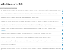 Tablet Screenshot of aide-litte.blogspot.com